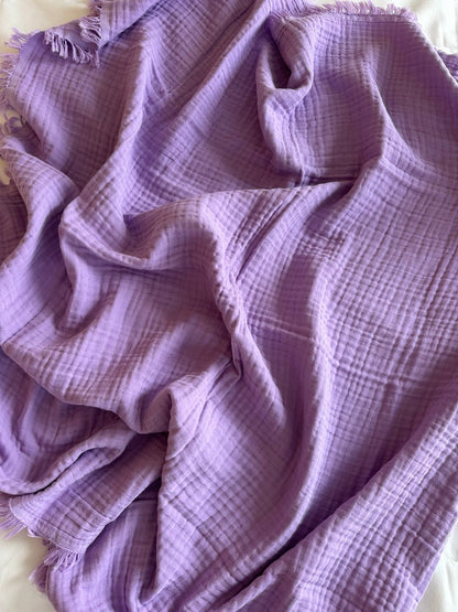 MUSSELIN BABYDECKE 110x110🌿